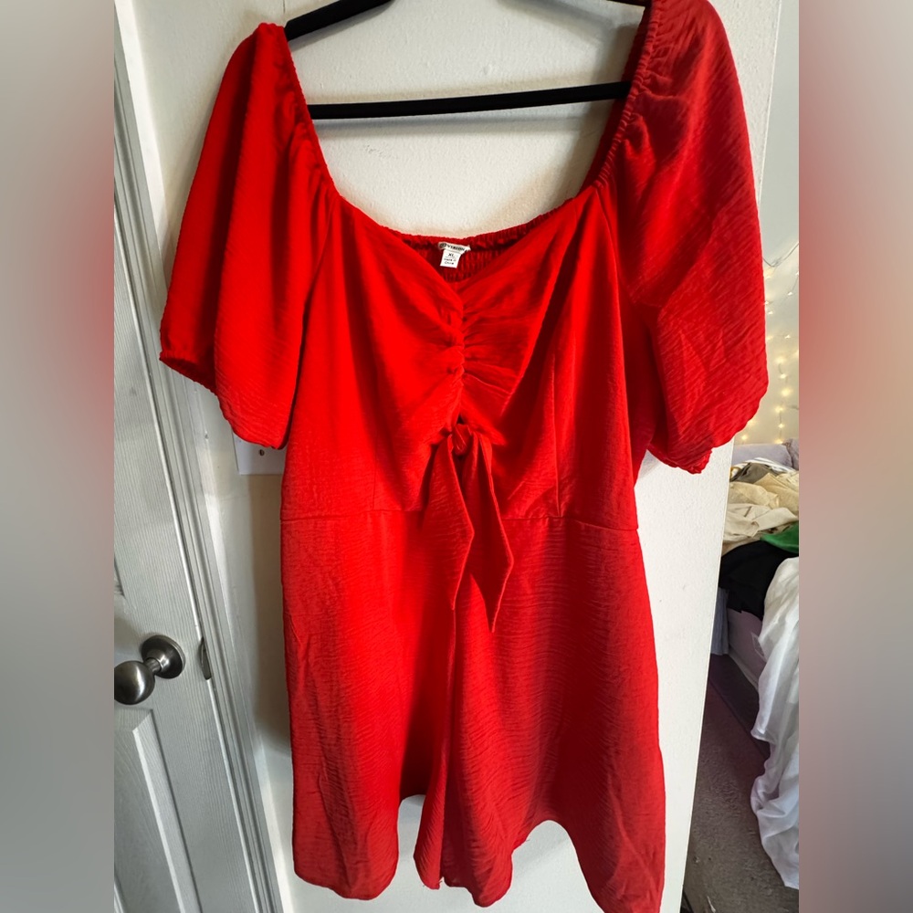 Versona Red Romper